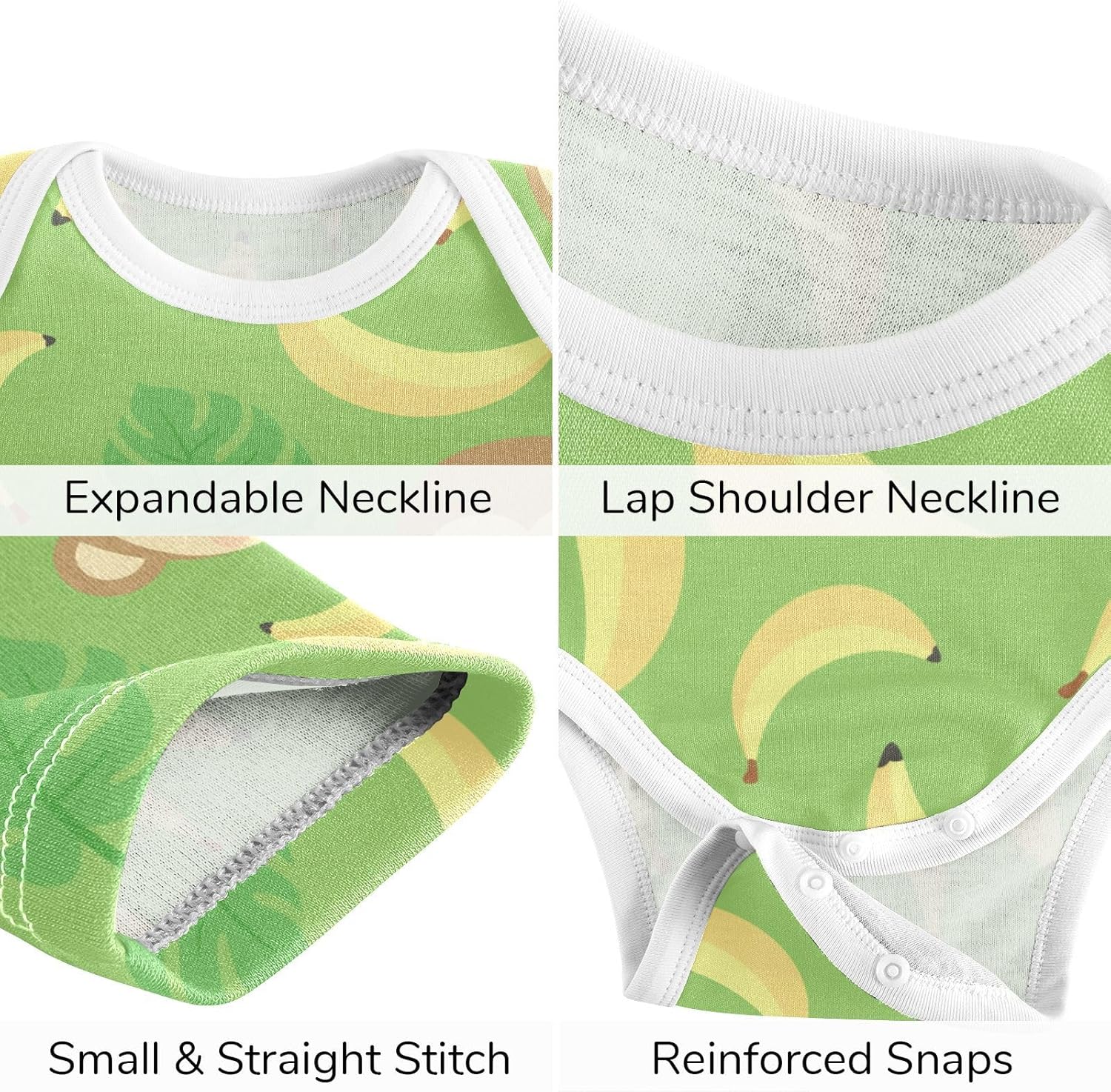 Baby Clothes Set Infant Bodysuits Pants Sets 0-24M For Boys Girls - Image 4