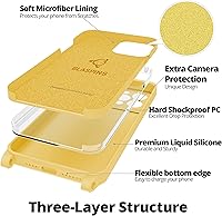 Vista 6 de Blaspins - Funda cruzada con cordón para iPhone 16, para el cuello, la muñeca, manos libres, correa ajustable y removible, de 160 cm, de silicona