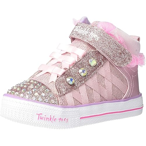 Skechers Unisex-Child Lighted Twinkle Toes Sneaker