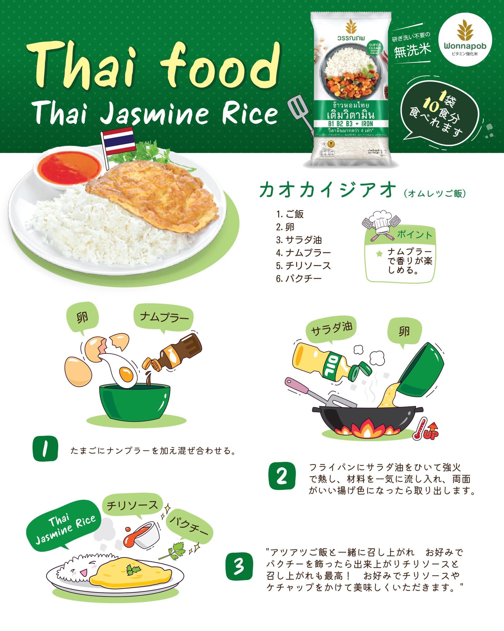 Amazon.co.jp: 【タイ産】タイもち米 タイ米 Thai Glutinous Rice