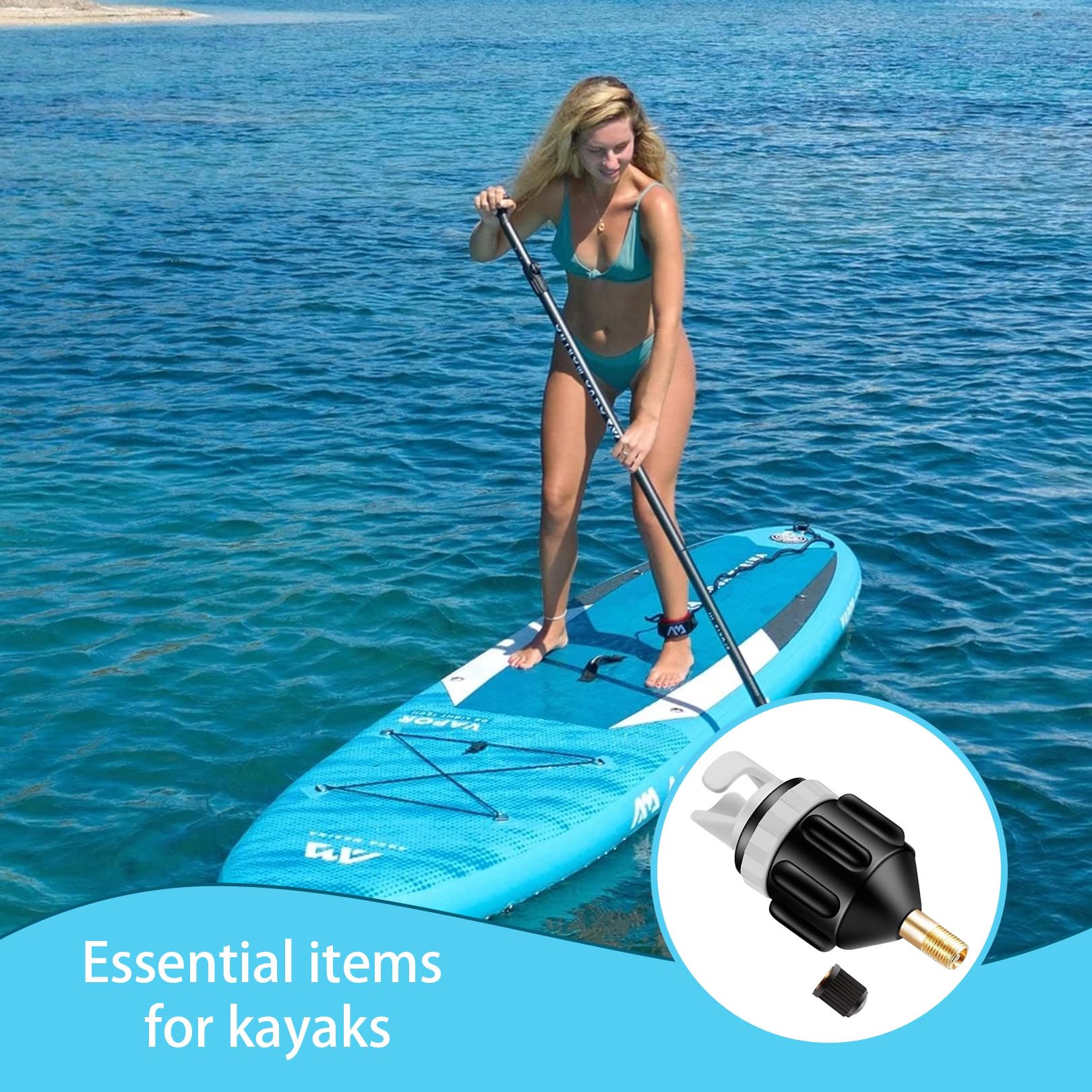 Pompe éléctrique Paddle Gonflable 16 PSI A Brancher Sur Allume Cigare