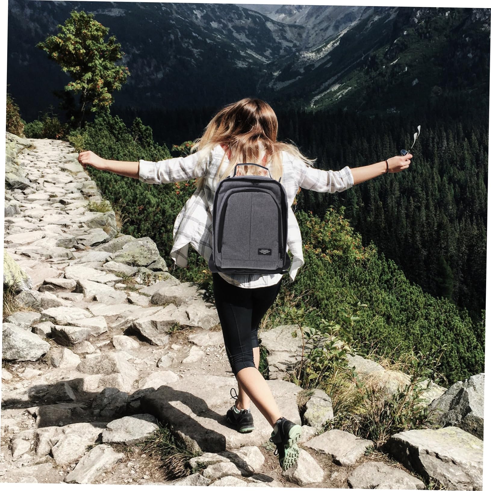 ABOOFAN Borsa per Macchina Fotografica Oxford, Tracolle Comode, Uso Multiplo, Organizzatore e Custodia per Uscita All'aperto