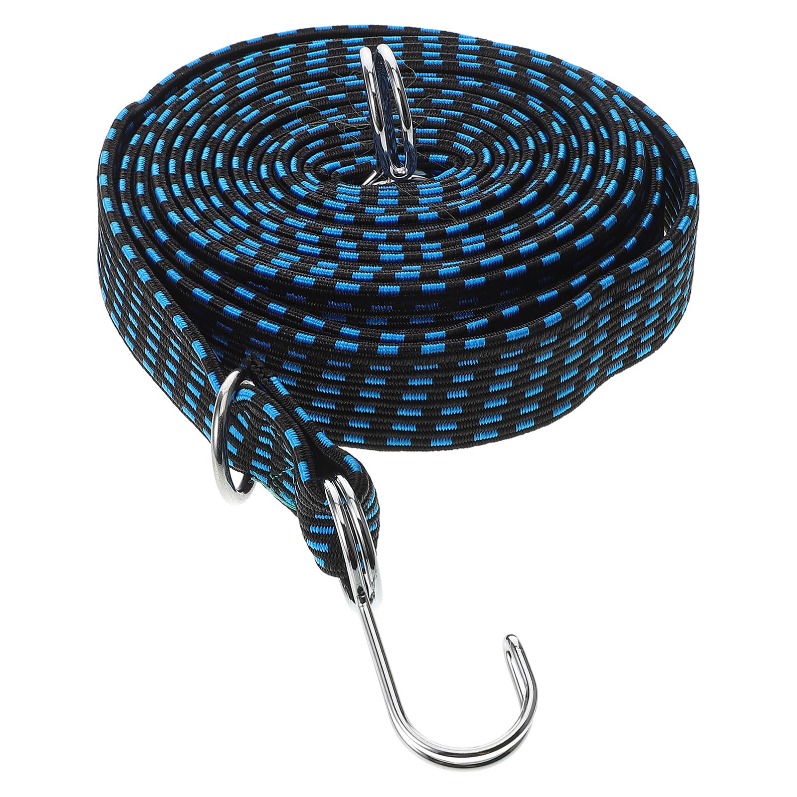 ABOOFAN Elastic Rope Motorcycle Tie down Straps for Bikes Rubber Cargo Straps Hooks for Securing Loads for Travel and Outdoor Use