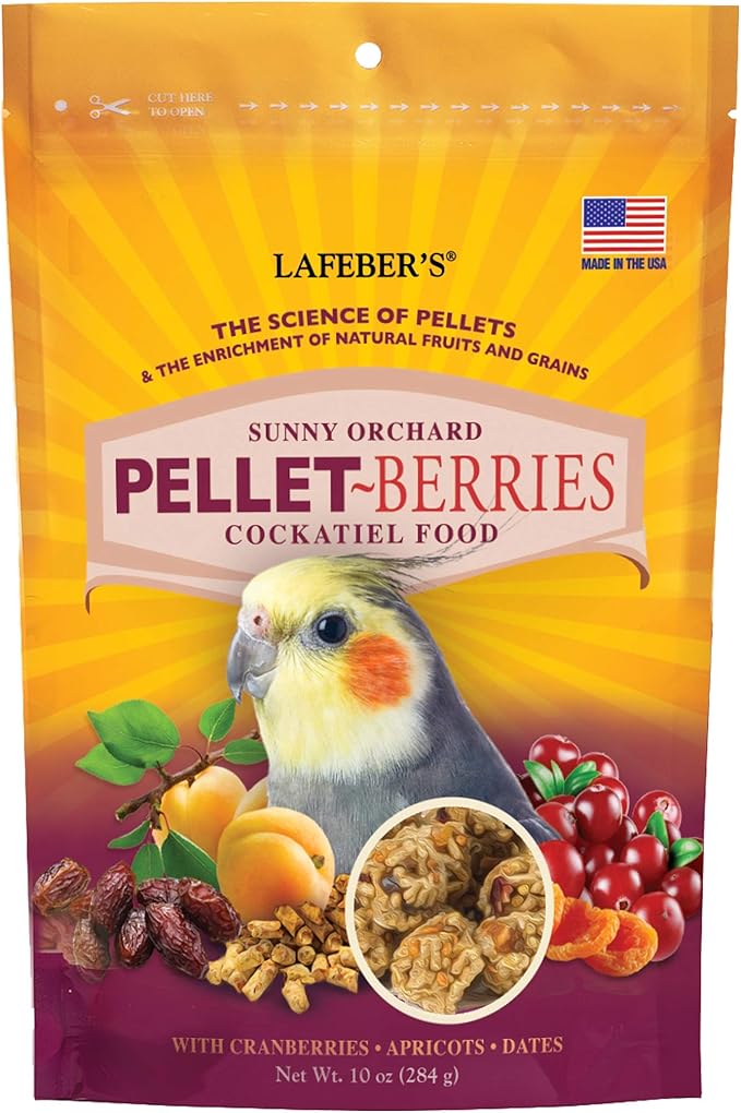 Lafeber’s PelletBerries Pet Bird Food, Made with NonGMO