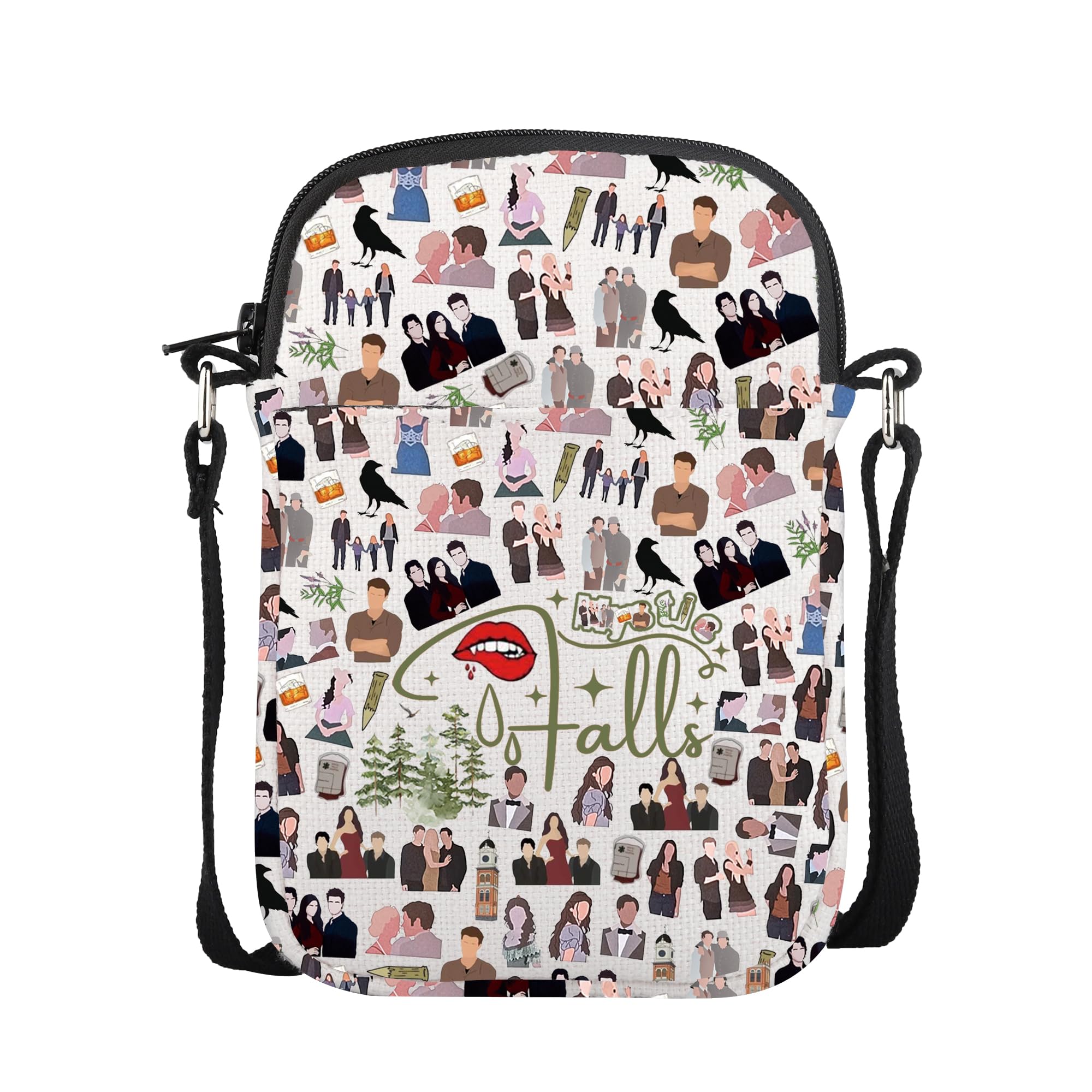 CMNIM Horror Merch Gifts Horror Movie Crossbody Bag Shoulder Purse for Fans Gifts TV Movie Merchandise