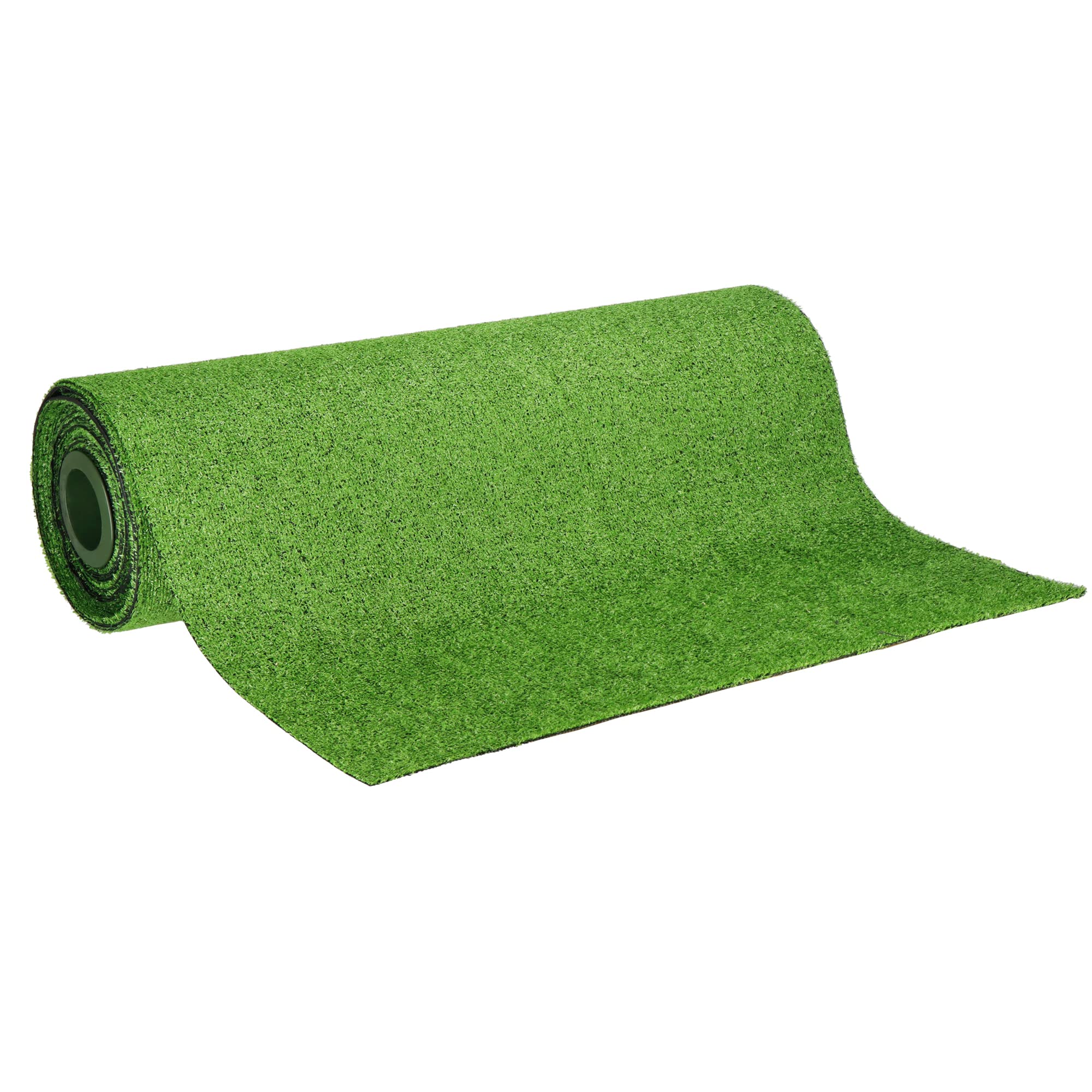 SPRINGOS Erba Sintetica 1x3 m Tappeto per Giardino Balcone Terrazzo Verde Resistente ai UV Facile da Pulire Tappeto Esterno per Decorazione e Pavimentazione - 5