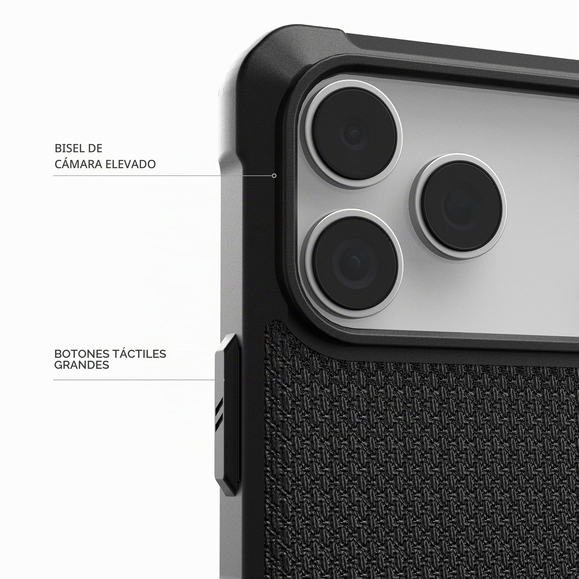 Urban Armor Gear Metropolis LT MS Funda iPhone 17 Pro MAX | Ajuste perfecto | Resistencia a caídas de 5,4 m | Módulo magnético | Bordes elevados | Todos los puertos accesibles