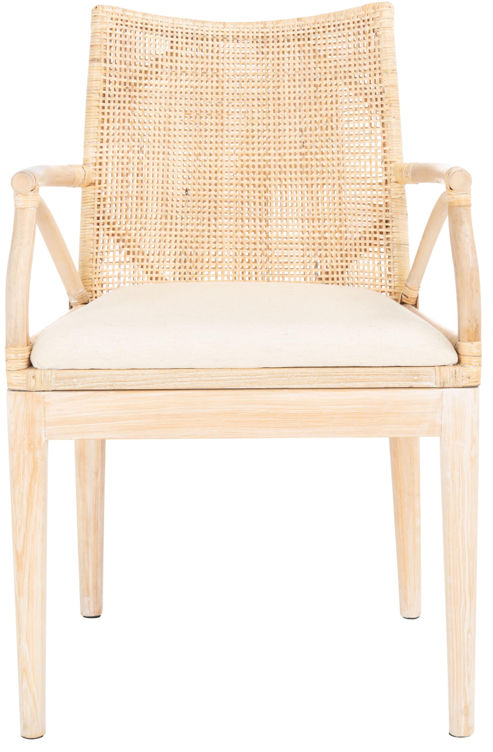 SAFAVIEH Gianni Rattan Arm Chair
