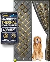 Vista 3 de Flux Phenom - Puerta mosquitera magnética, malla de alta resistencia con doble costura y 52 imanes, cierre automático sin huecos, apta para mascotas