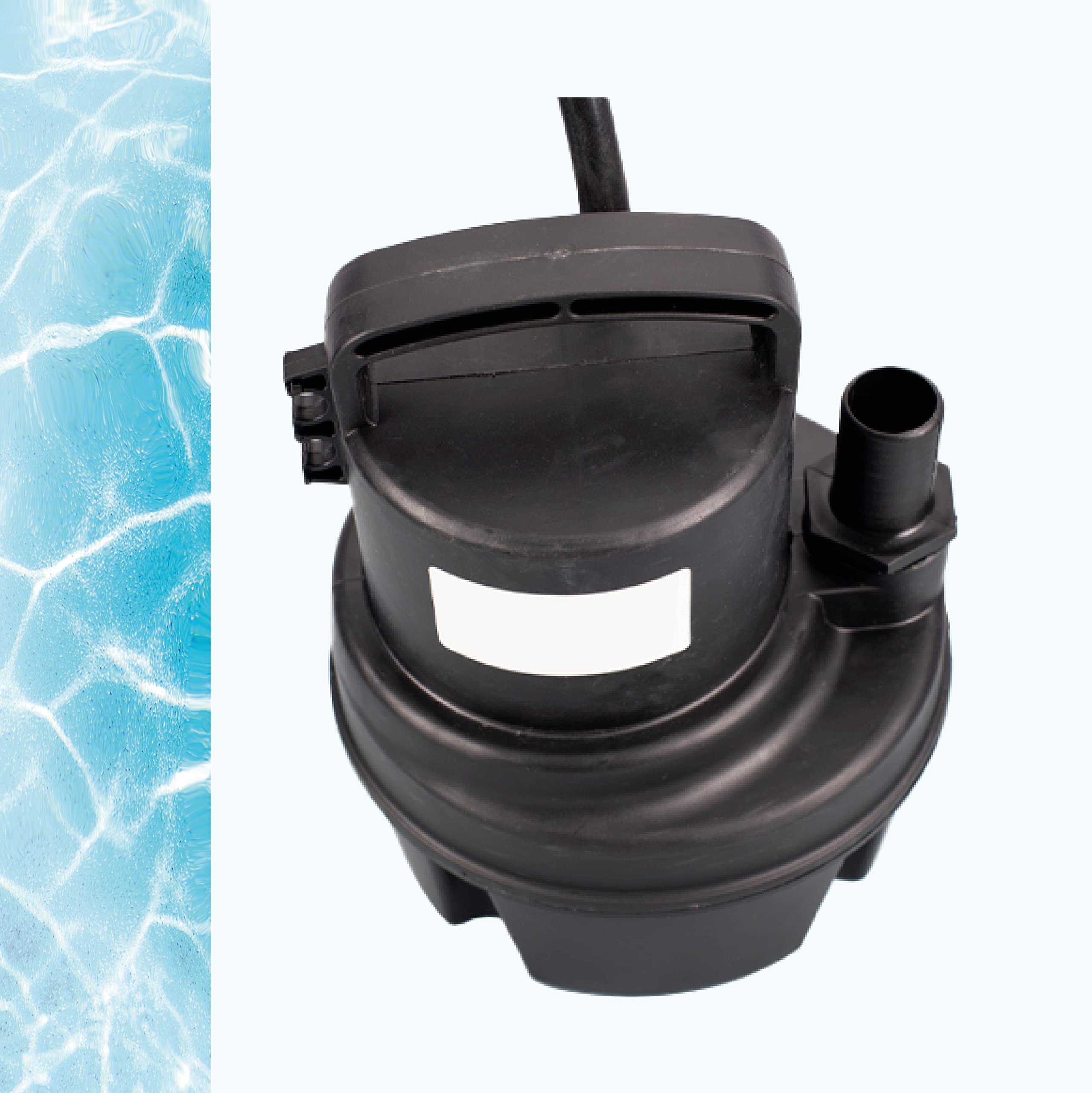 EUROGROW - Bomba de Agua Sumergible 200W. Bomba de Achique 230V. Capacidad Máxima de Bombeo 3500 Litros Hora. Altura máxima elevación 5 metros. Bomba de Agua Sumergible para Pozo.