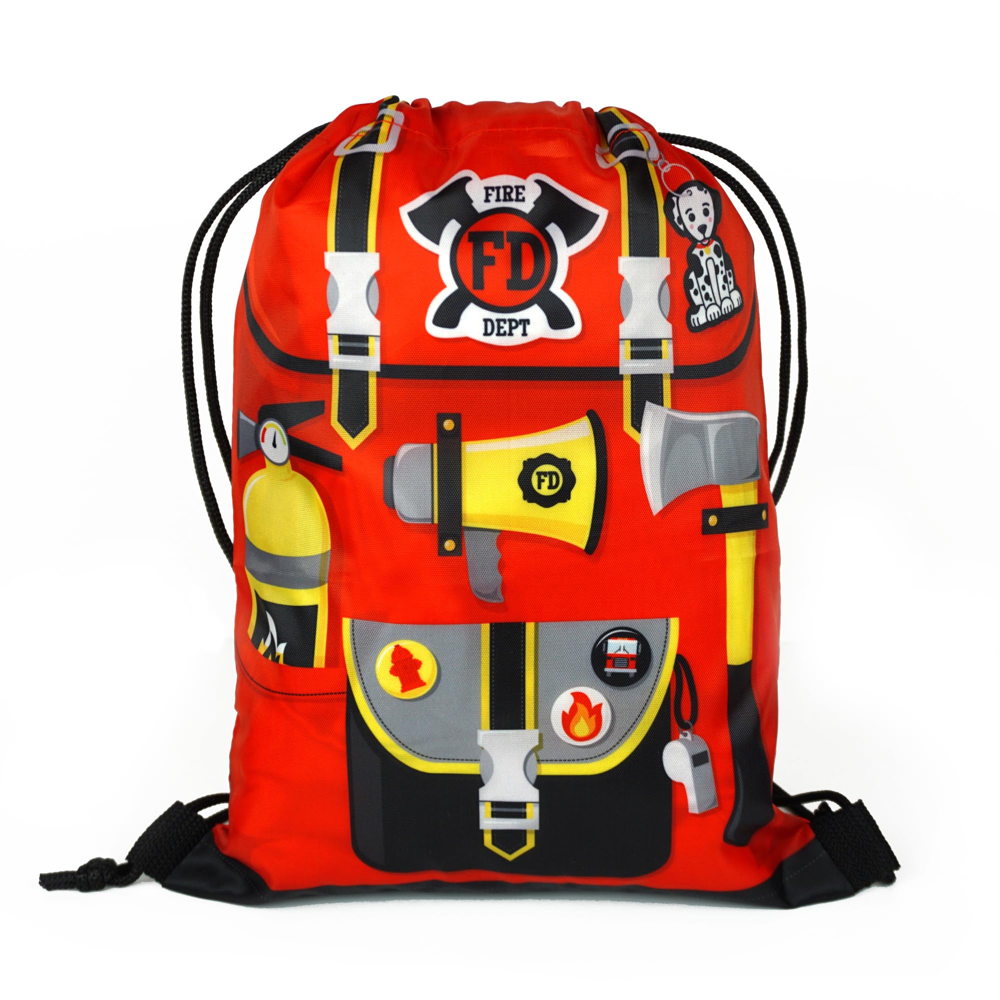 Ready Confetti 12 pk Firetruck Birthday Decorations, Fire Truck Party Favors for Firetruck Goodie Bags, Firefighter Birthday Party Decorations, Fire