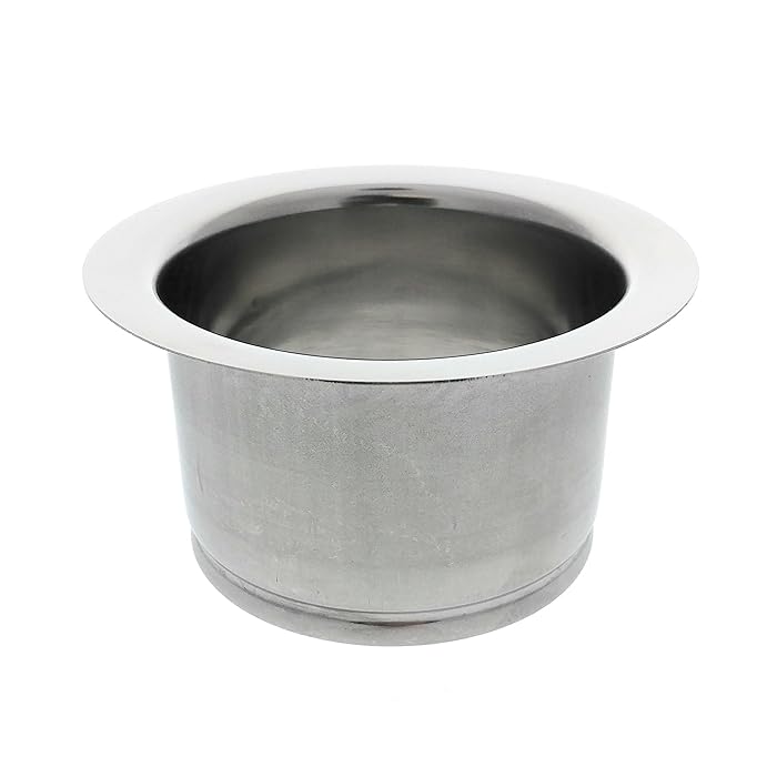 Buy Kitchen Extended Sink Flange, Deep Polished Stainless Steel Flange