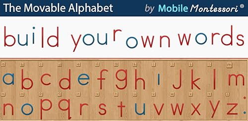 Montessori Movable Alphabet - Build Words and Phrases - A Montessori Approach to Language