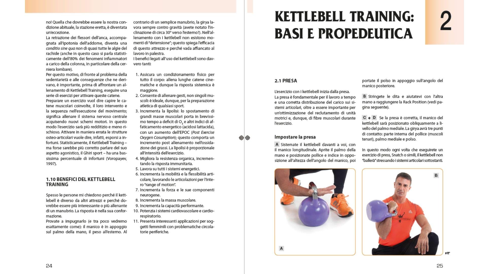Kettlebell training