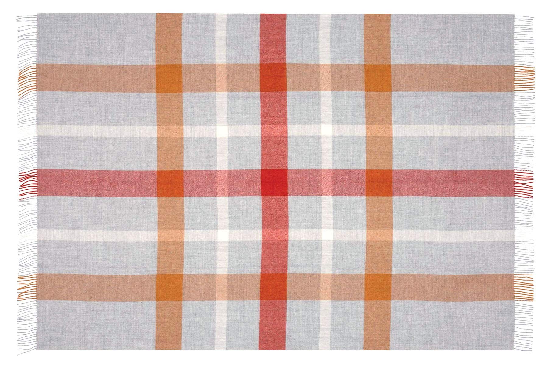 Plaid grijs van baby alpacawol | Zachte woondeken | Merk: Elvang