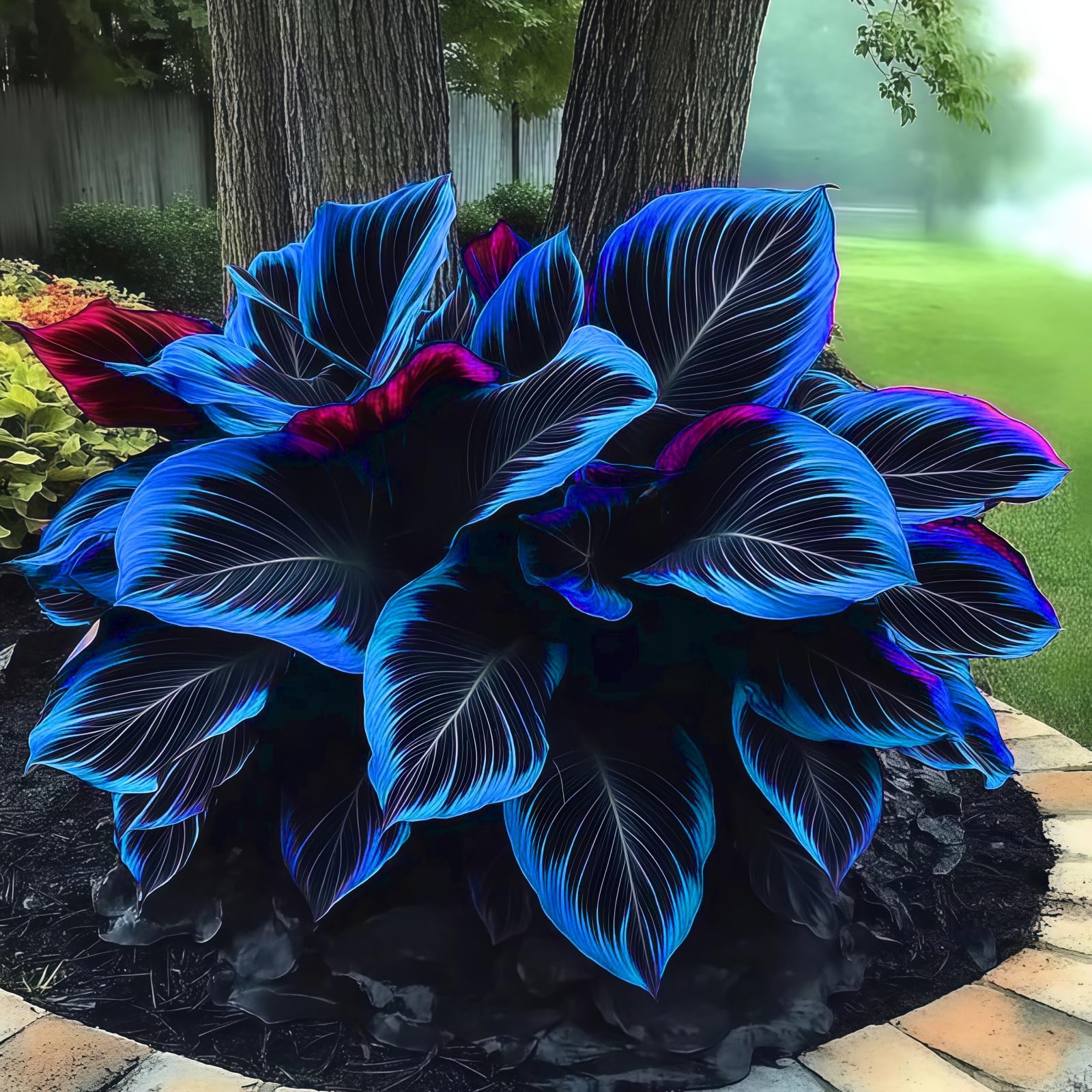 Hostas for Planting UK, Hardy Perennial, Excellent Display, Mix Greening Flower, Natural Organic, Wedding, Balcony Garden-6 Bulbs-A — image 1