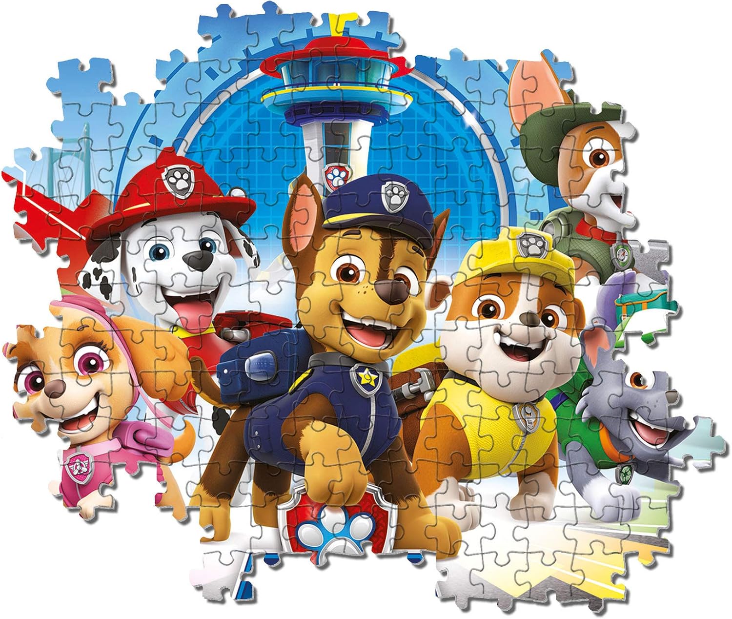 Clementoni 29105, Paw Patrol Supercolor Puzzle for Children -180 Pieces ...