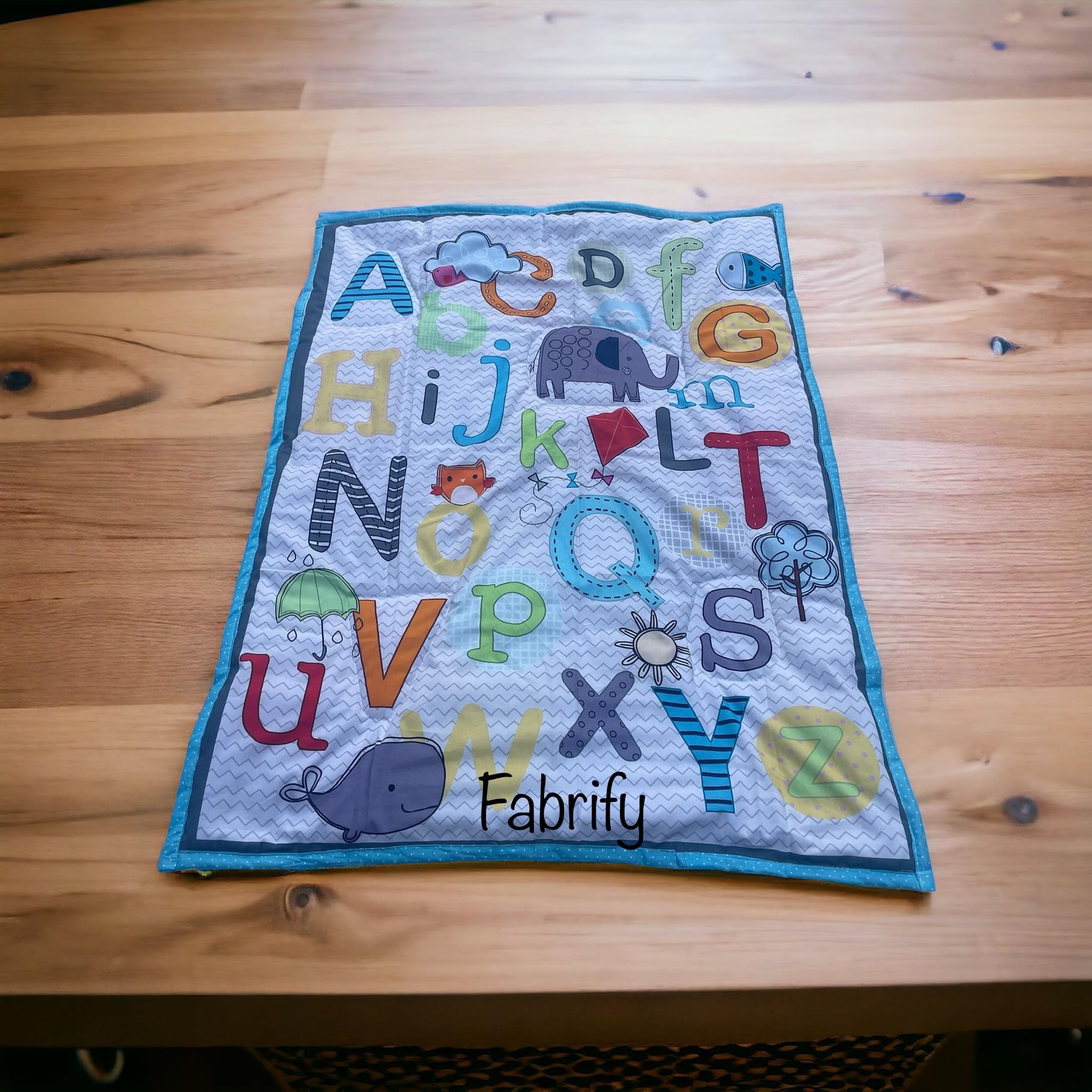 Fabrify 100% Cotton Baby Printed Mattress Godadi Rilka Bed Crib Cot Sheet (Design 1, 100x70) 2