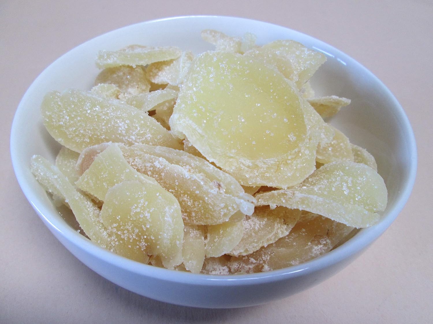 Crystallized Ginger Slices (Candied), 44 lbs/case