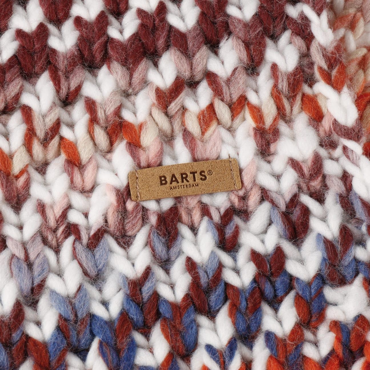 Barts Nicole Schal Winterschal Damenschal Damen - Streifenschal Strickschal mit Fransen Winter Herbst-Winter