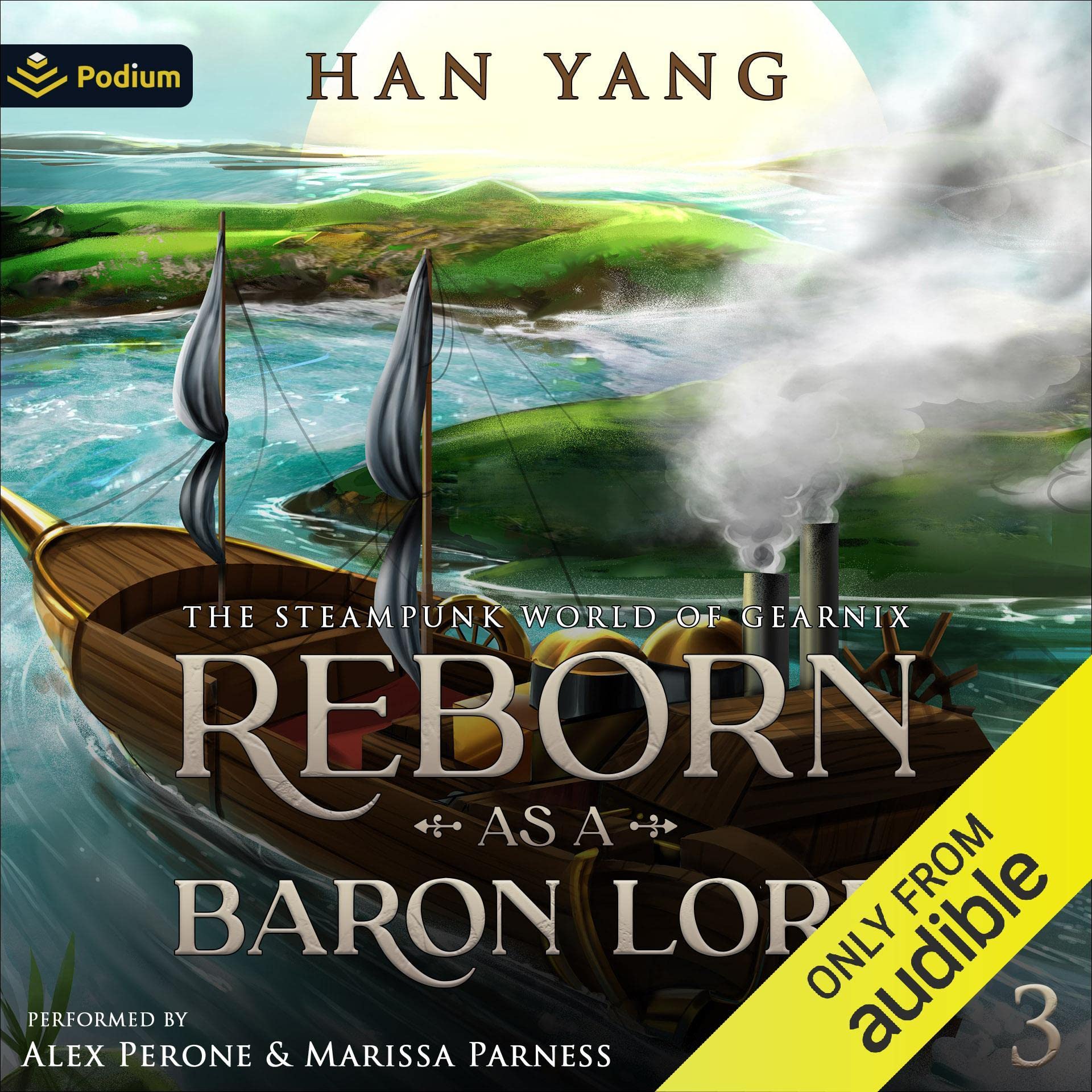 Cover art for Reborn as a Baron Lord 3