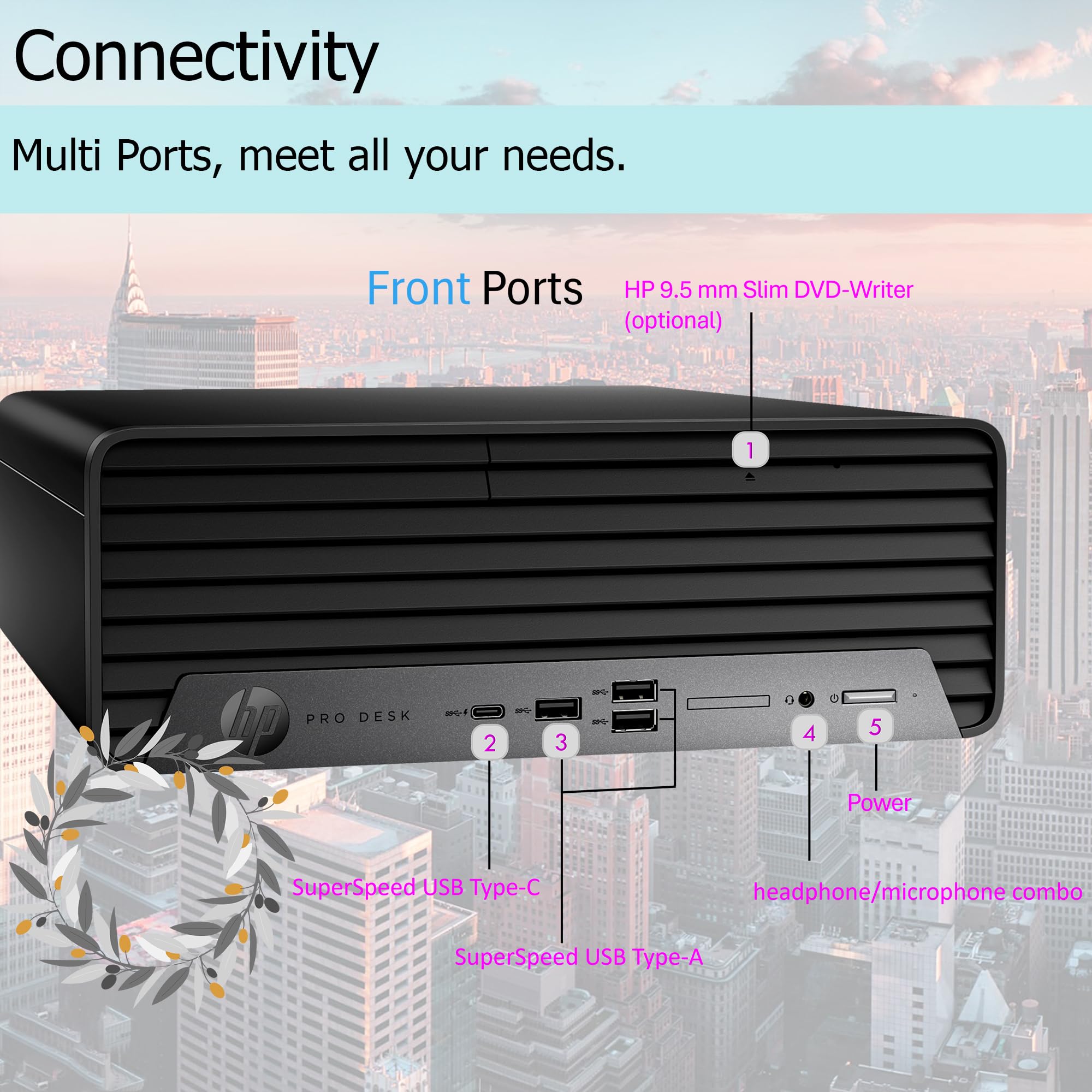 Amazon.com: HP ProDesk Small SFF Desktop, 4K Support, Intel Core