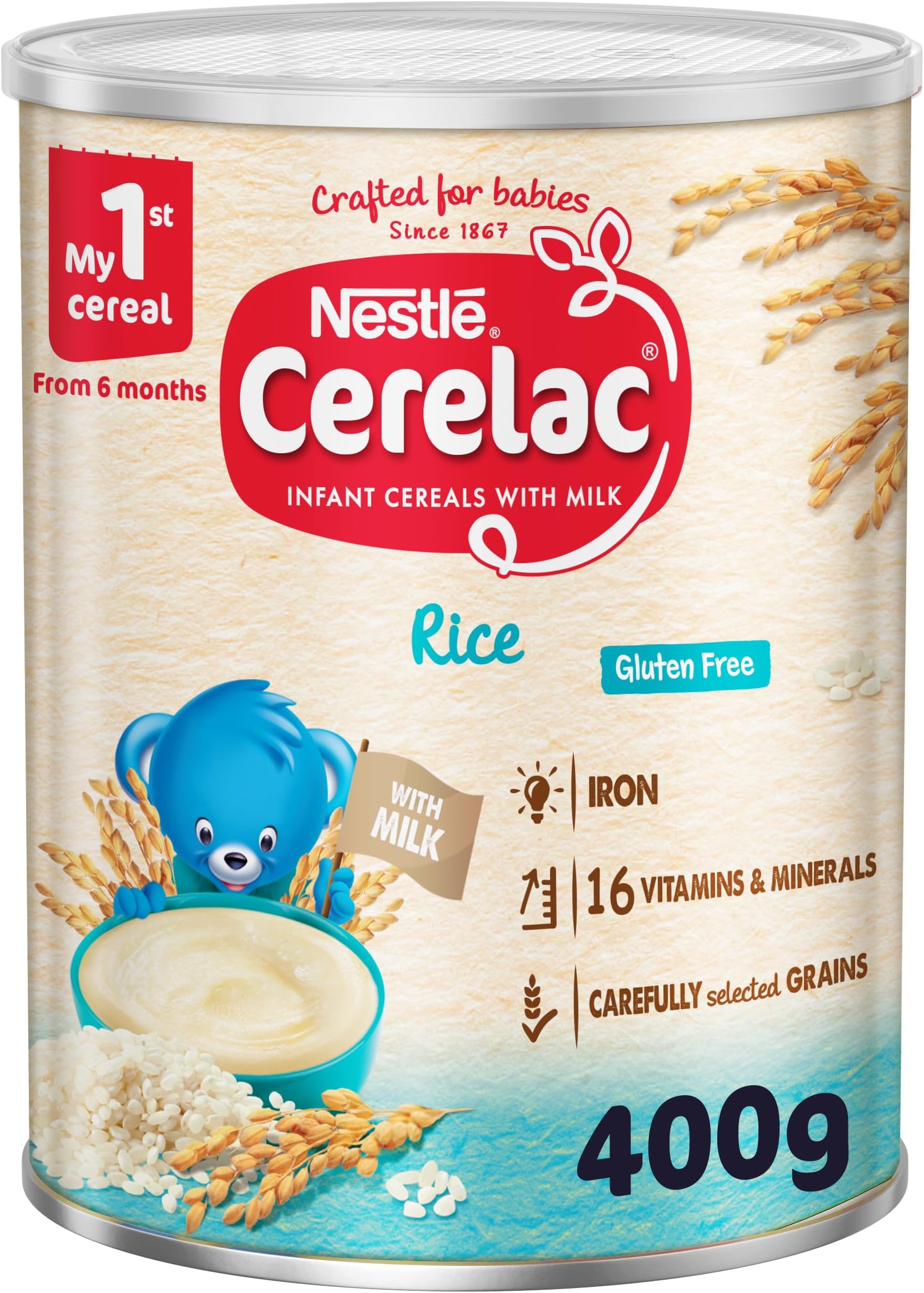 Nestlé Cerelac Infant Cereals Rice From 6 Months 400g