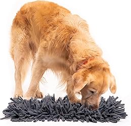 PAW5 Dog Snuffle Mat for Dogs Small Dog Toys Interactive, Boredom & Anxiety Premium Feeding Mat for Slow Eating & Smell Training, Dog Brain Toy