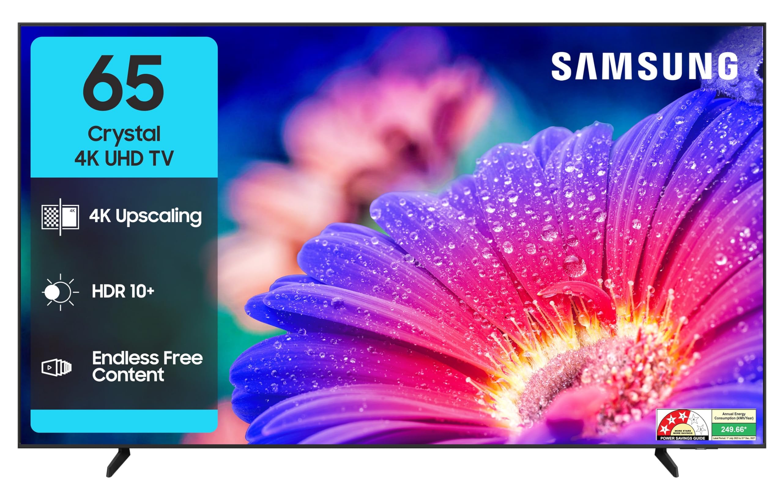 Samsung 163 cm (65 inches) Crystal 4K Vista Ultra HD Smart LED TV UA65UE81AFULXL