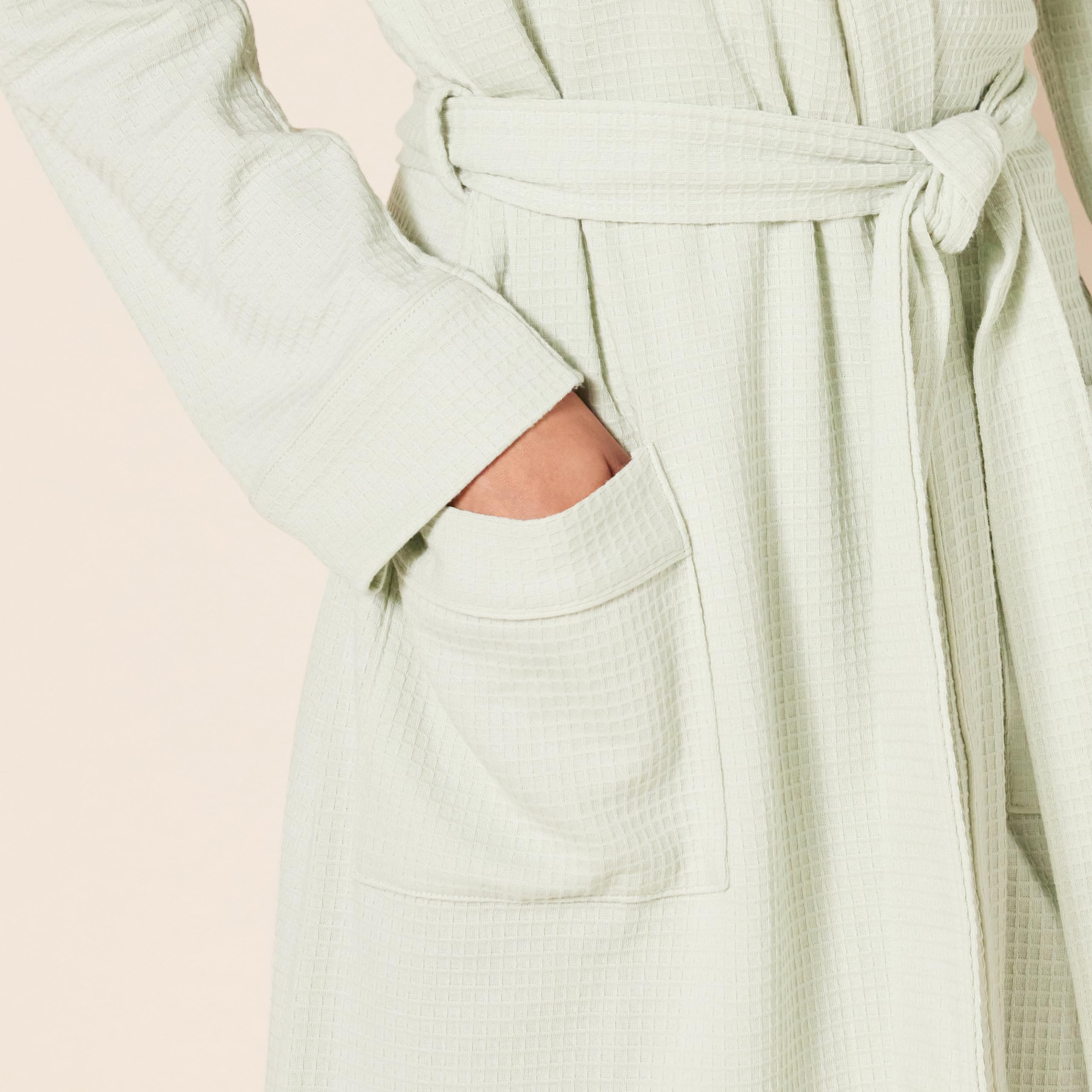 Amazon Essentials Accappatoio Leggero A Nido d'Ape (Taglie Forti Disponibili) Donna