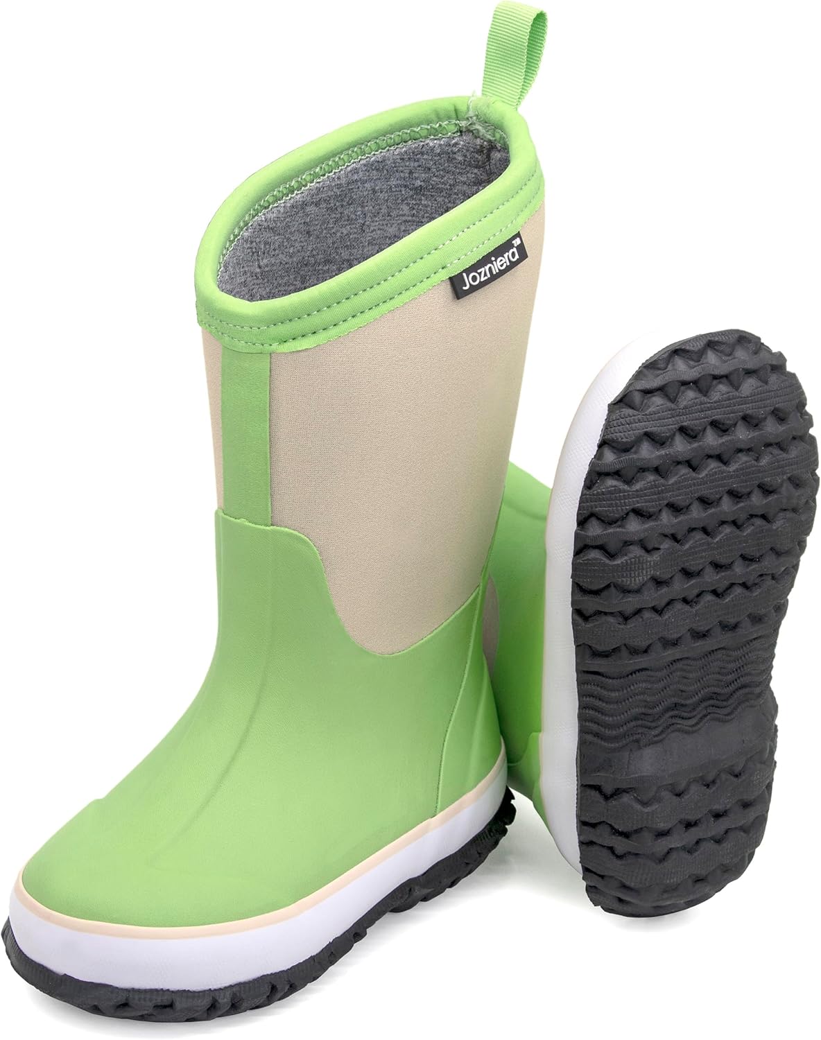 Kids Rain Boots - Waterproof Insulated Rubber