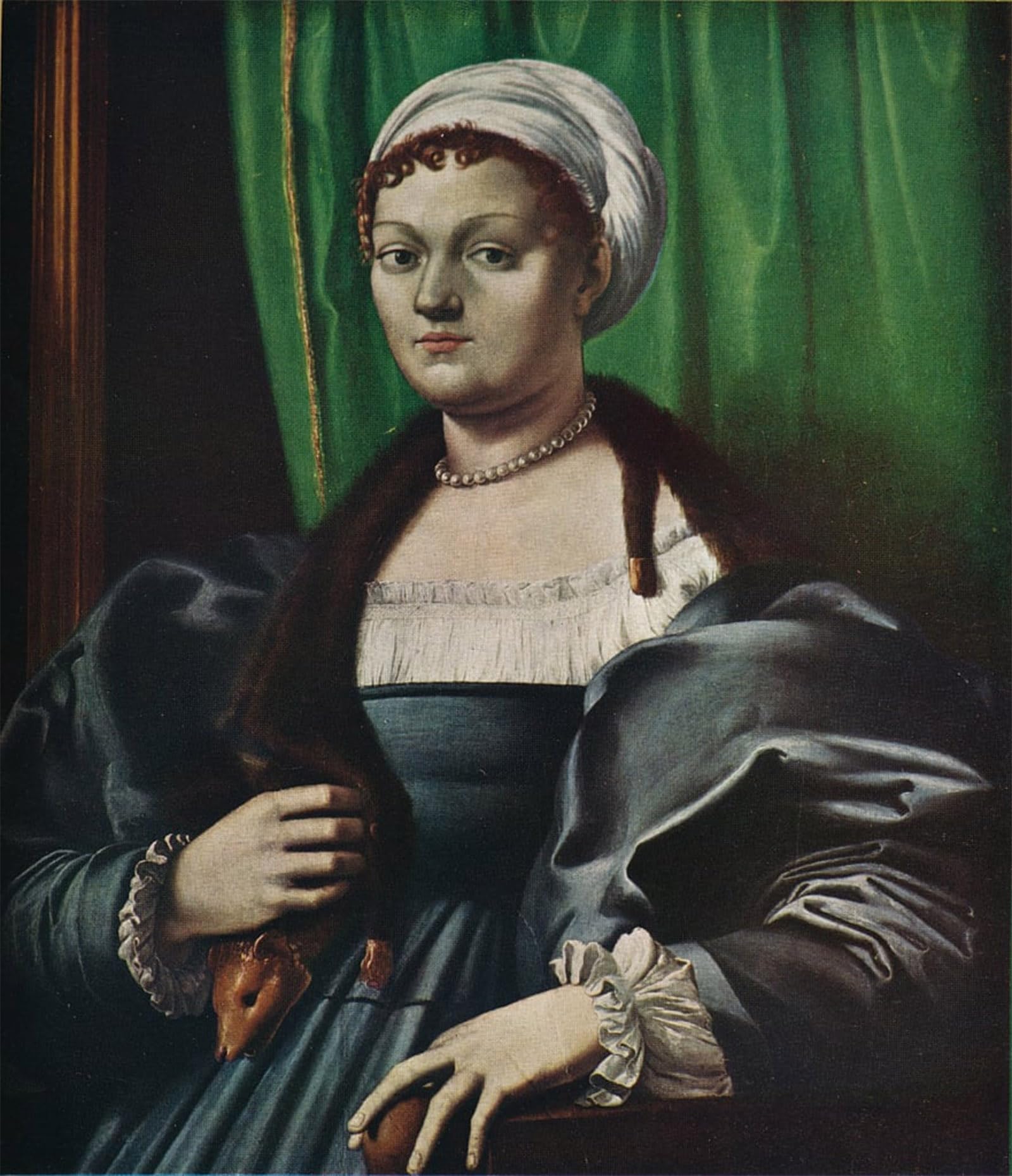 SERENDIPITP Retro Picture Poster Wall Art Pictures Painting Portrait of a Lady by Giulio Romano Wall Art Canvas Print for Wall Decor 60x90cm