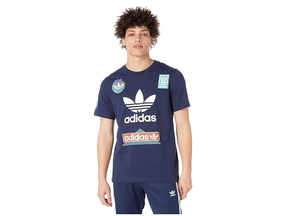 

adidas Originals Race Tee (Collegiate Navy) Men's T Shirt