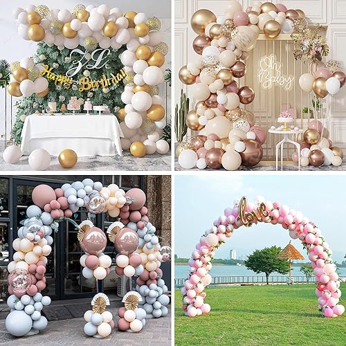 Miniatura 7 de 135 clips de globos de flores para arco de globos, clips de arco de globos de plástico, conectores de globos de flores, soportes de clip para bodas,
