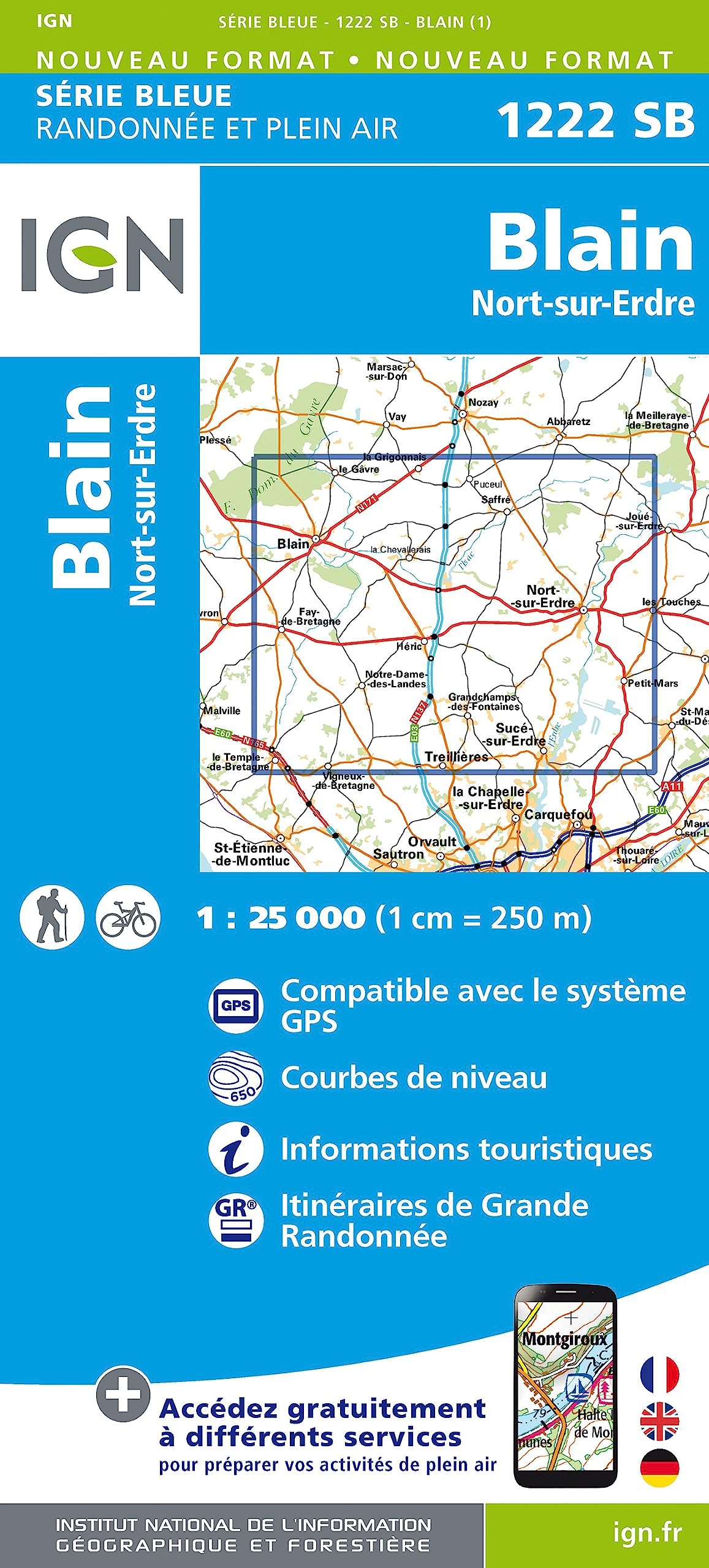 Blain / Nort-sur-Erdre (1222) (Série Bleue)