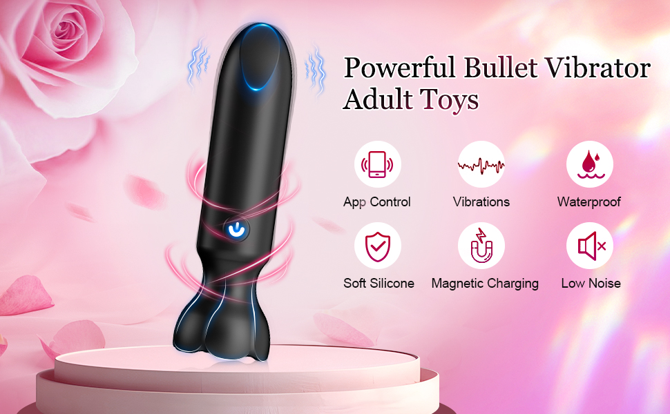 trojan vibrations vibrating bullet personal massager XOPLAY Mini Bullet Vibrator,Vibrating Bullet, Clitoral G Spot Vibrators  Adult Sex Toys for Women Couples main image 0
