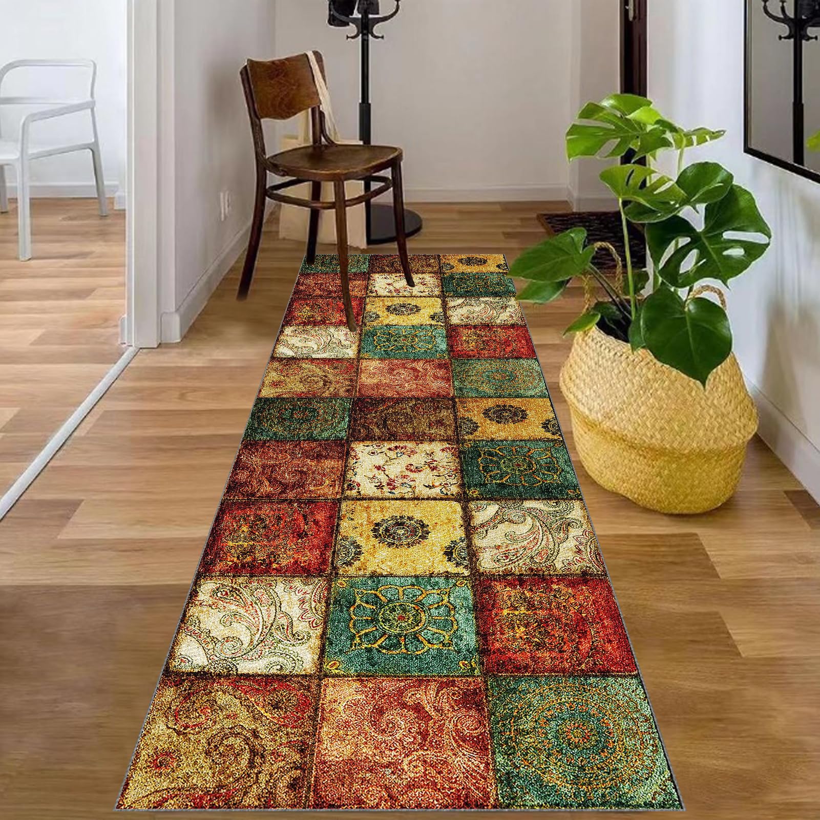 Tapis paillasson lavable 70x400 cm pour protéger vos sols intérieurs