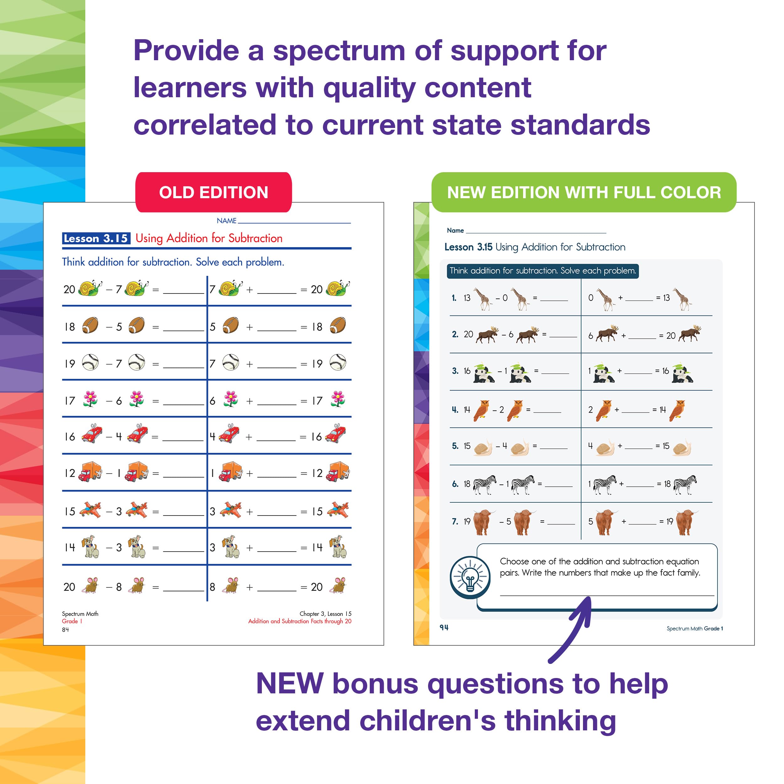 Spectrum Math, Grade 1