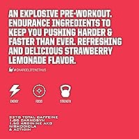 Vista 5 de Ryno Power Gladiator Pre-Entrenamiento (30 porciones) 'Limonada de Fresa