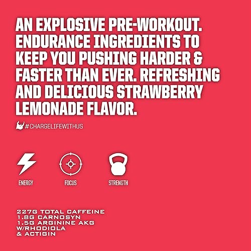 Miniatura 6 de Ryno Power Gladiator Pre-Entrenamiento (30 porciones) 'Limonada de Fresa'