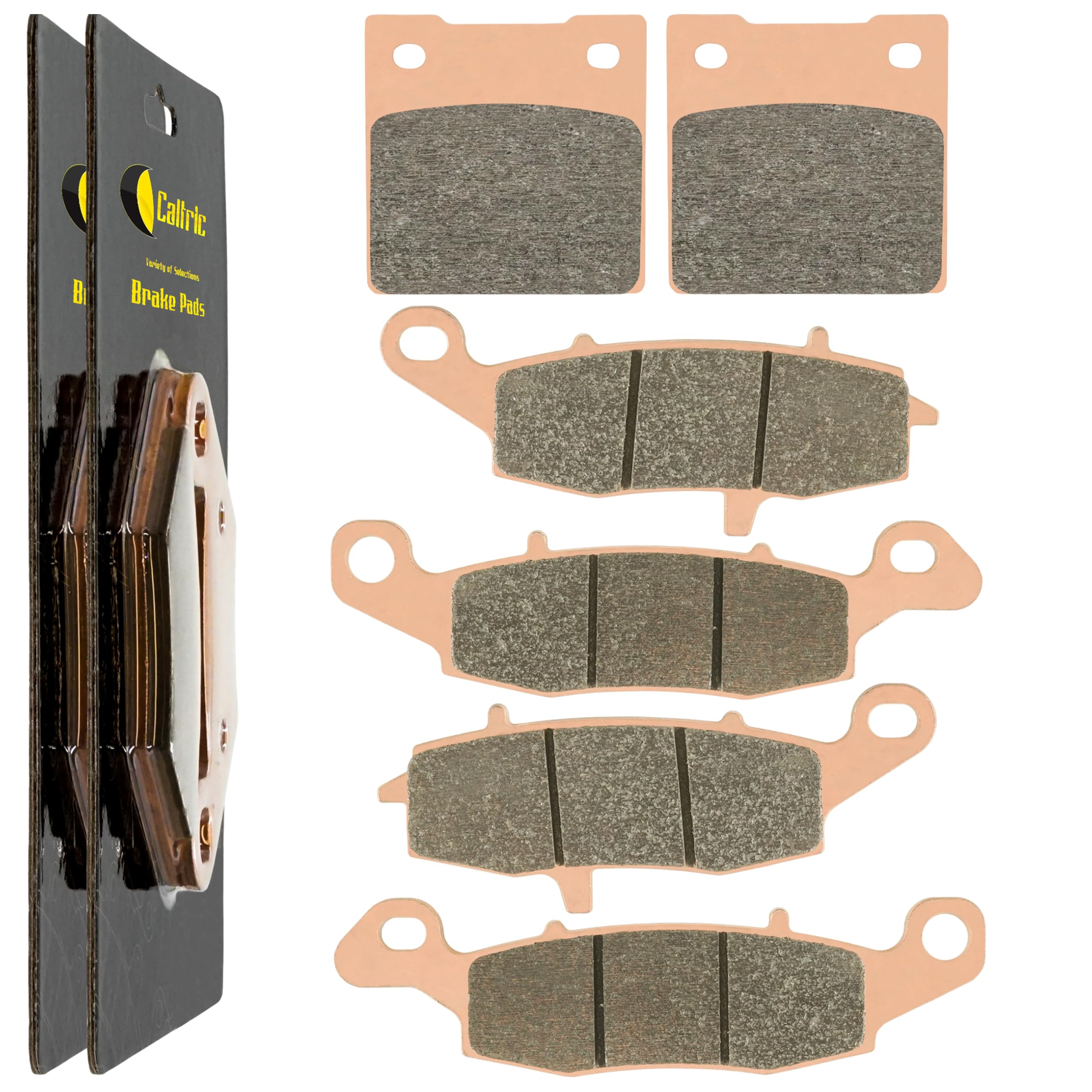 Amazon.com: Caltric Front And Rear Brake Pads Compatible with
