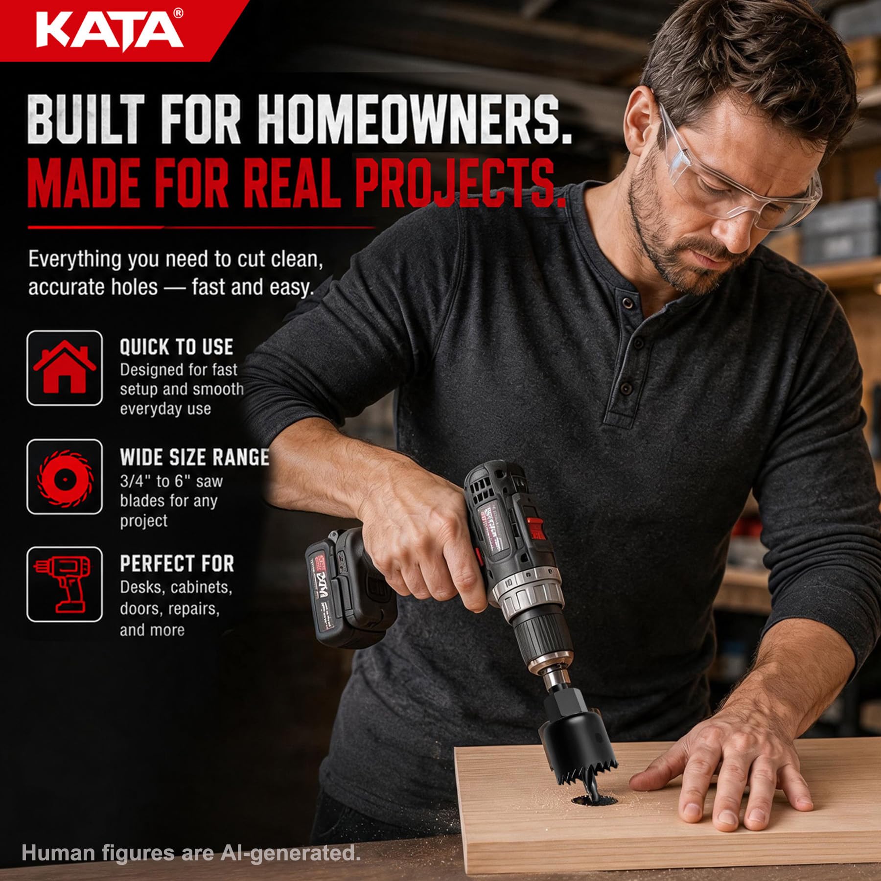 25 Piece Hole Saw Kit U421849