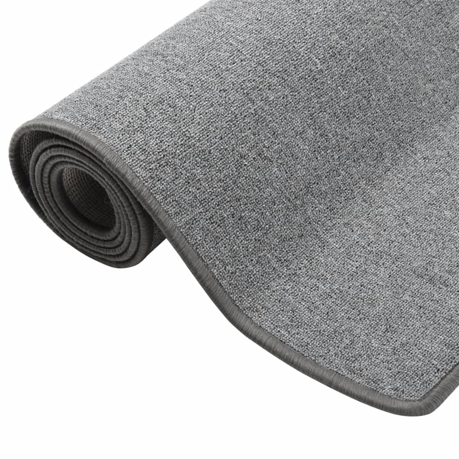 Homgoday Tapis de couloir gris foncé 80 x 300 cm, tapis de cuisine pour couloir, tapis de salon, tapis de chambre à coucher