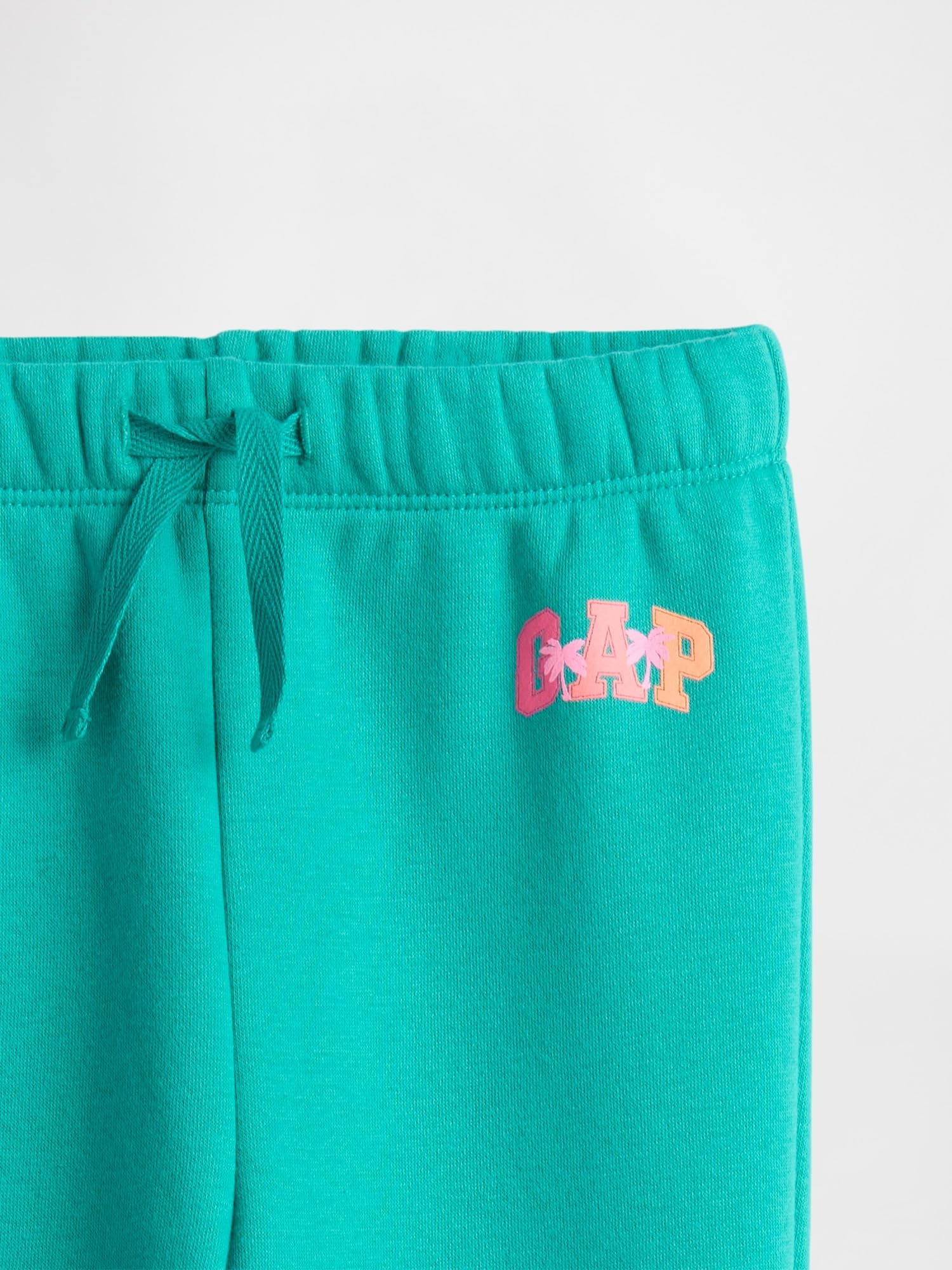 GAP Baby Girls' Logo Pull-on Jogger Sweatpants - Picture 7 of 8