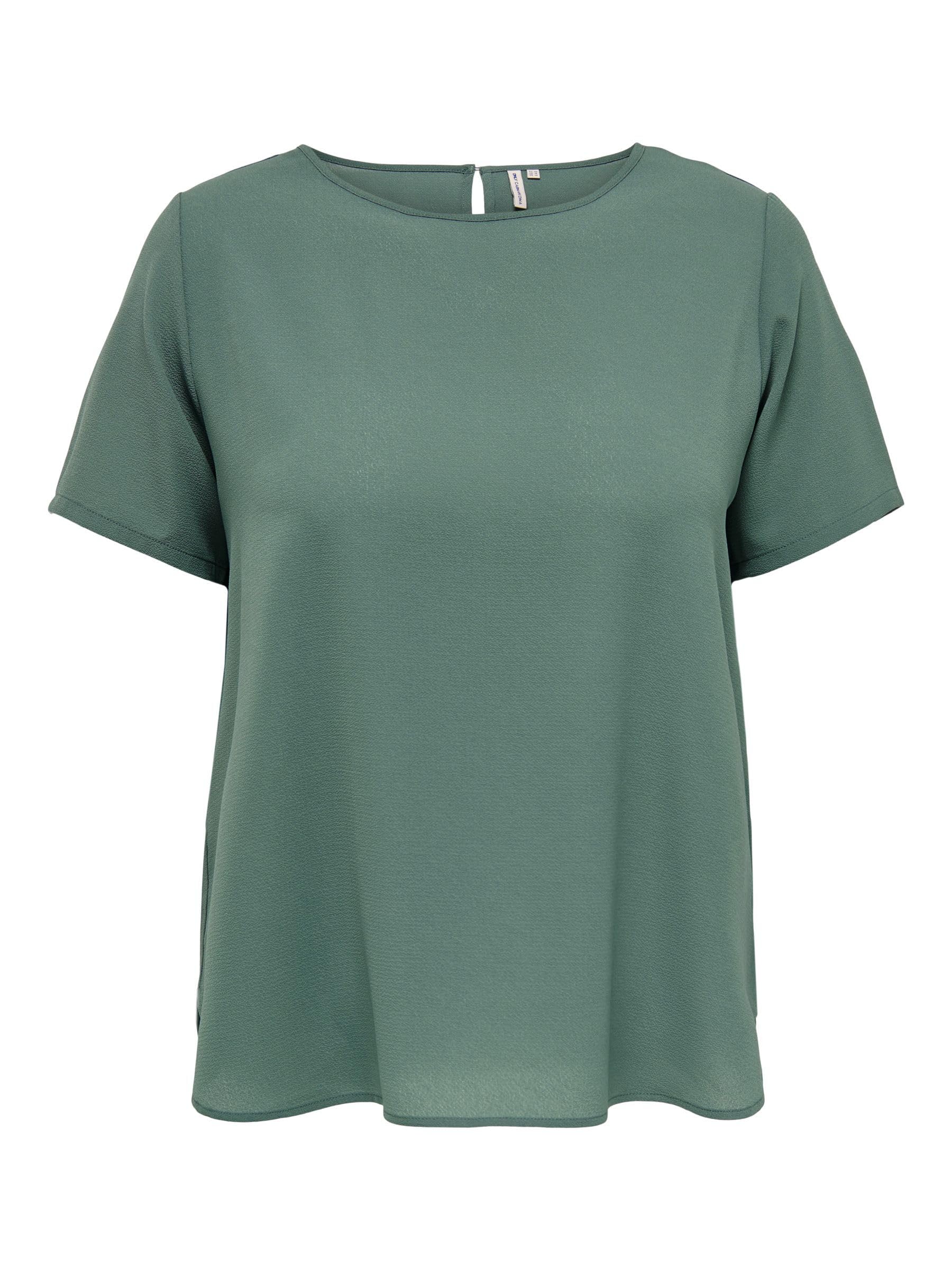 ONLY Carmakoma Carvica SS Top Wvn Noos Blusas para Mujer