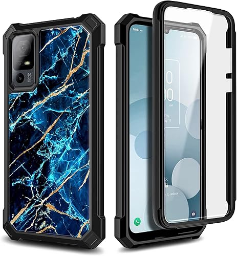 Miniatura 6 de NZND Funda diseñada para Jitterbug Smart4 (2023) para personas mayores (también conocida como Lively Smart 4) TCL 505TCL 40 TTCL 40XL con protector