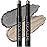 FOCALLURE 2 Pcs Cream Eyeshadow Stick,Brightener Eyeshadow Pencil Crayon,Highlighter Eye Shadow Stick Sets with Crease-proof Formula,Long Lasting Waterproof Eye Shadow Make Up,Polar Dust Storm