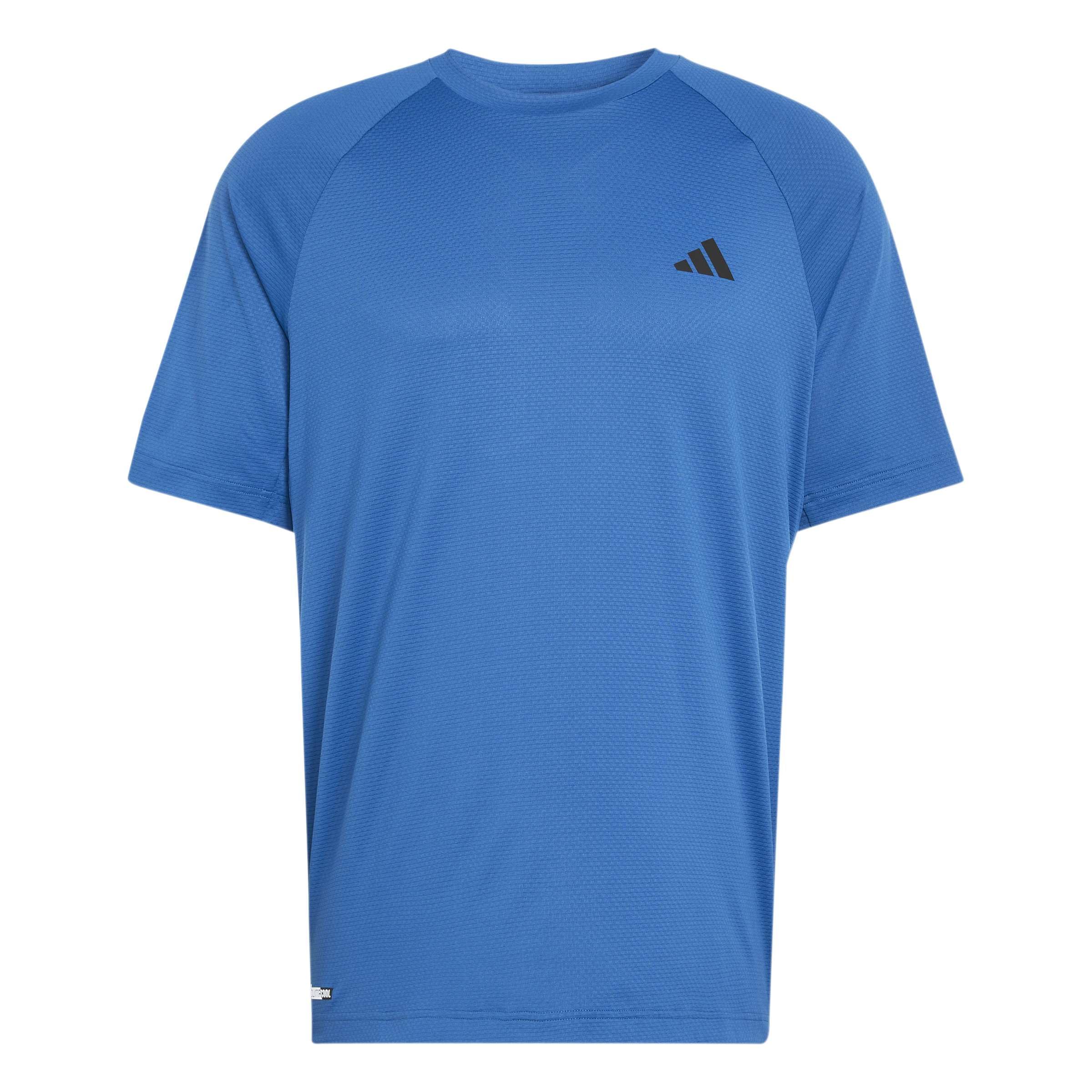 adidas Men's TECH Essentials Workout T-Shirt, Dusky Petrol/Dusky Petrol, XXL