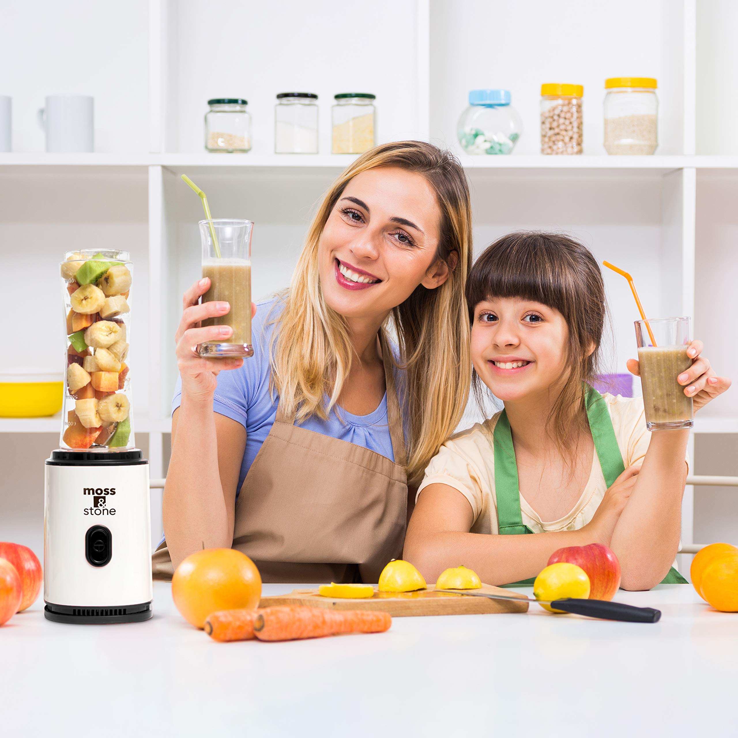 Moss And Stone Personal Blender Single Serve Shake And Smoothies