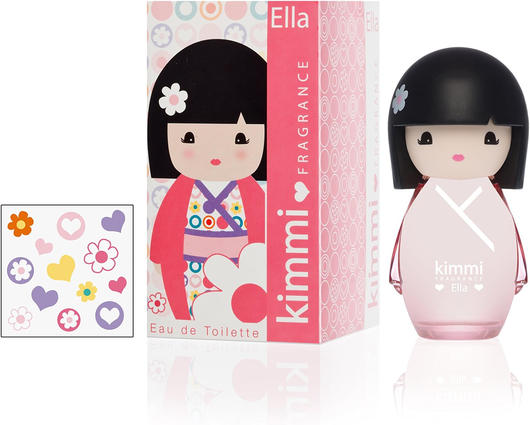 ELLA Eau De Toilette 50ml/1.7 Fl.oz with Lovely Stickers Inside to Personalize Your Bottle